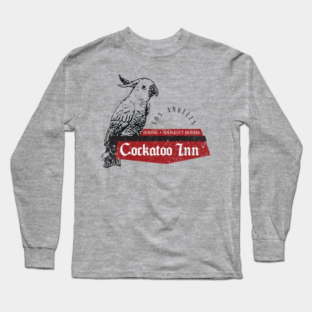 Cockatoo Inn Long Sleeve T-Shirt by MindsparkCreative